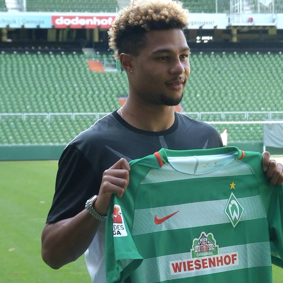 Serge Gnabry beim SV Werder Bremen vorgestellt