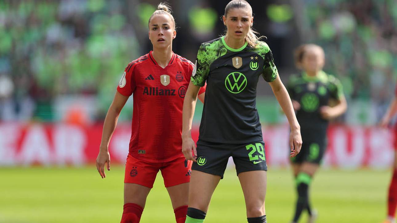Spielt Jule Brand (r.) bald mit Giulia Gwinn beim FC Bayern?