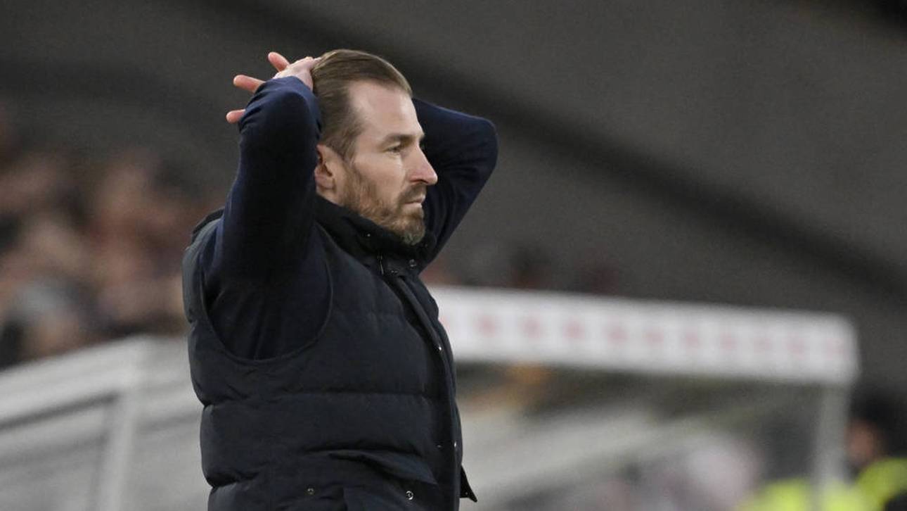 Krisensitzung! Bundesliga-Coach vor Aus