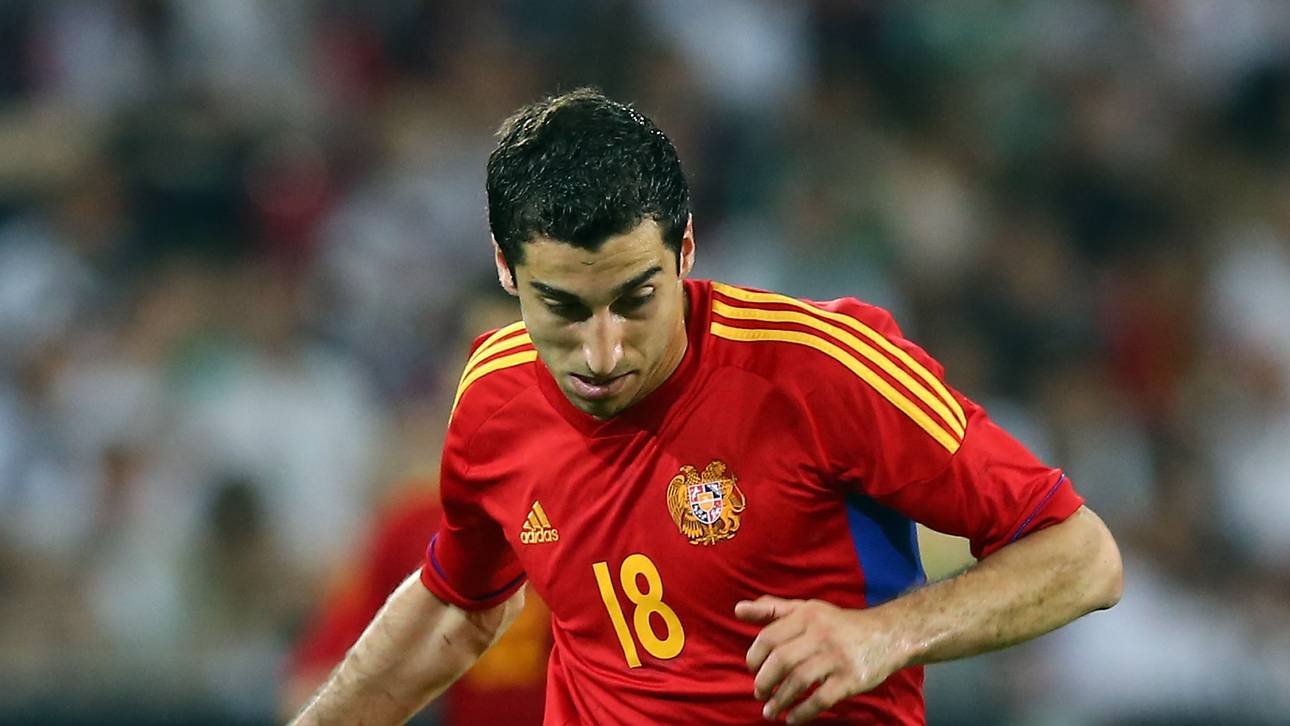 Mkhitaryan in Armeniens Aufgebot