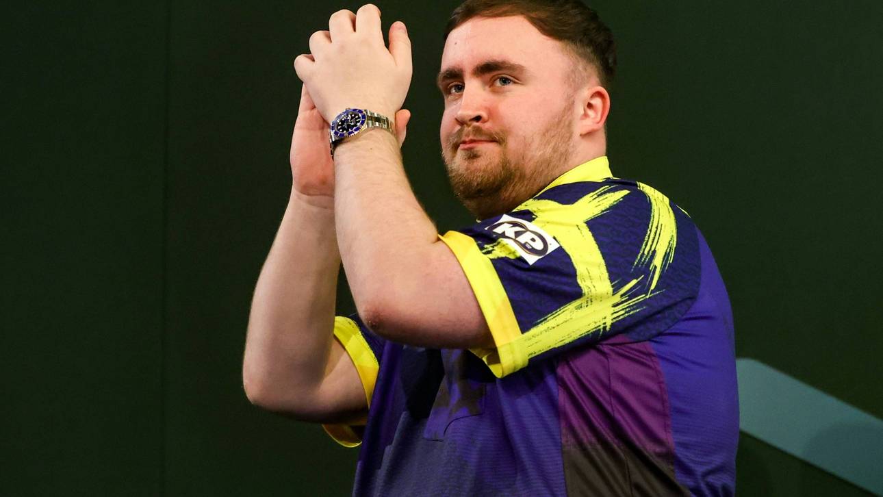 Darts-WM: Littler nach Fan-Zwist makellos ins Halbfinale