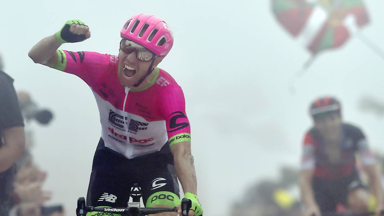 Kanadier siegt bei Bergankunft