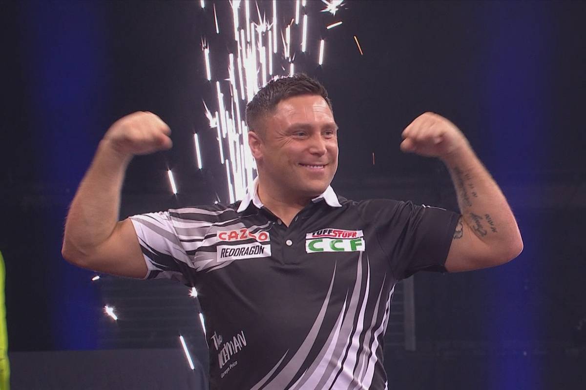 Gerwyn Price gewinnt den achten Spieltag der Premier League of Darts in Newcastle mit 6:1 im Finale gegen Michael van Gerwen und holt den zweiten Tagessieg in Folge.