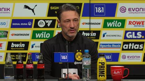 BVB-Trainer Niko Kovac spricht über seine Planung in der Innenverteidigung. 