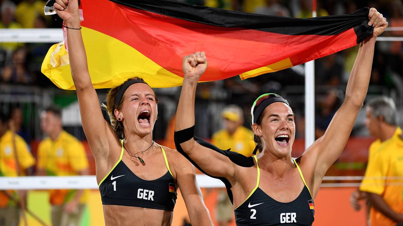 Historisches Gold für Beach-Duo