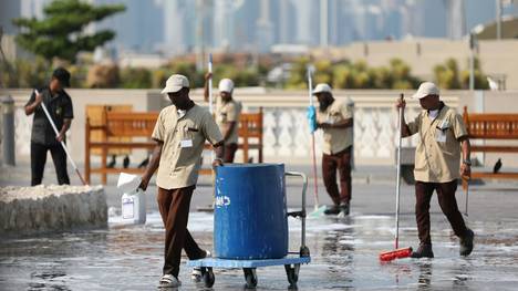 Die Situation der Gastarbeiter in Katar bleibt schlecht