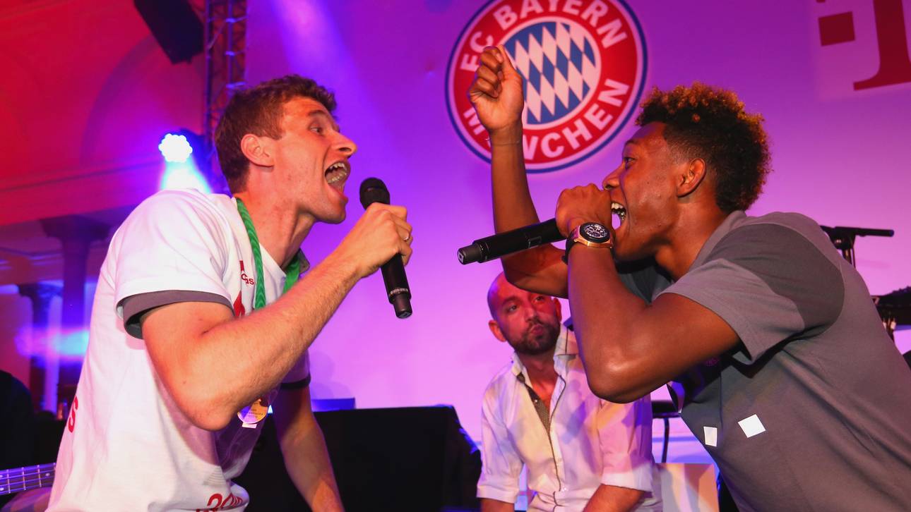 Bayern feiern mit Pizarro und Bourani