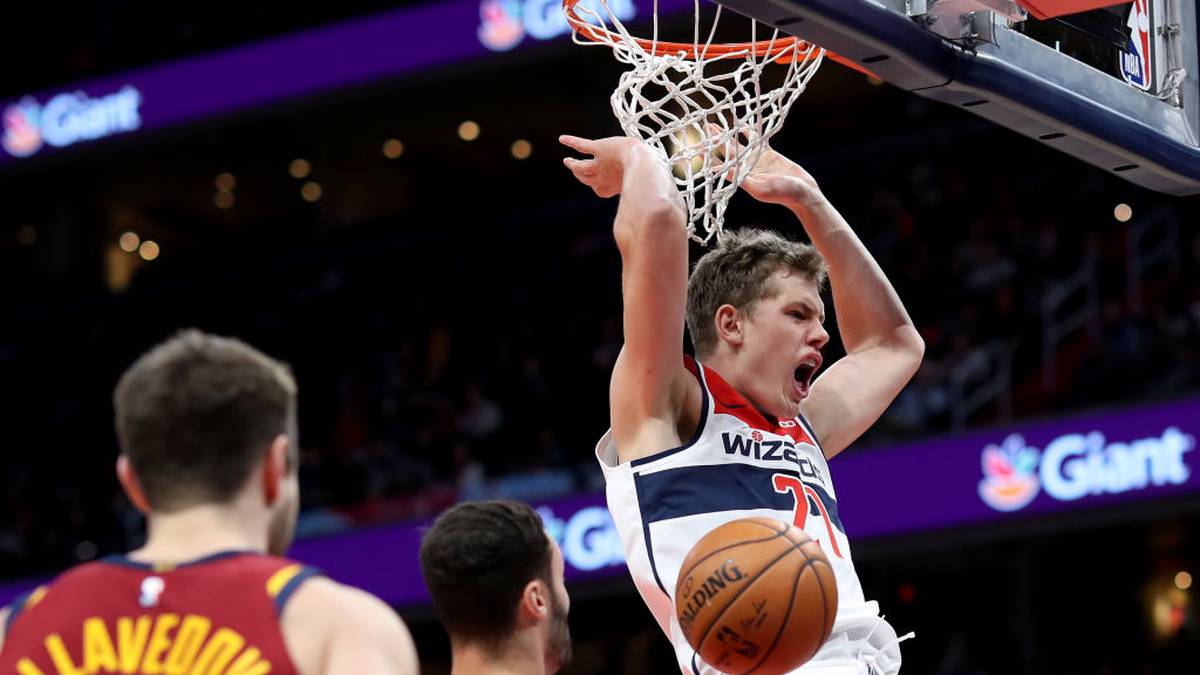 PLATZ 16 - WASHINGTON WIZARDS (1,75 Milliarden): Sportlich hat das Team um Mo Wagner (Bild) Probleme, der Draft-Coup um den Japaner Rui Hachimura eröffnet aber zumindest neue (wirtschaftliche) Quellen