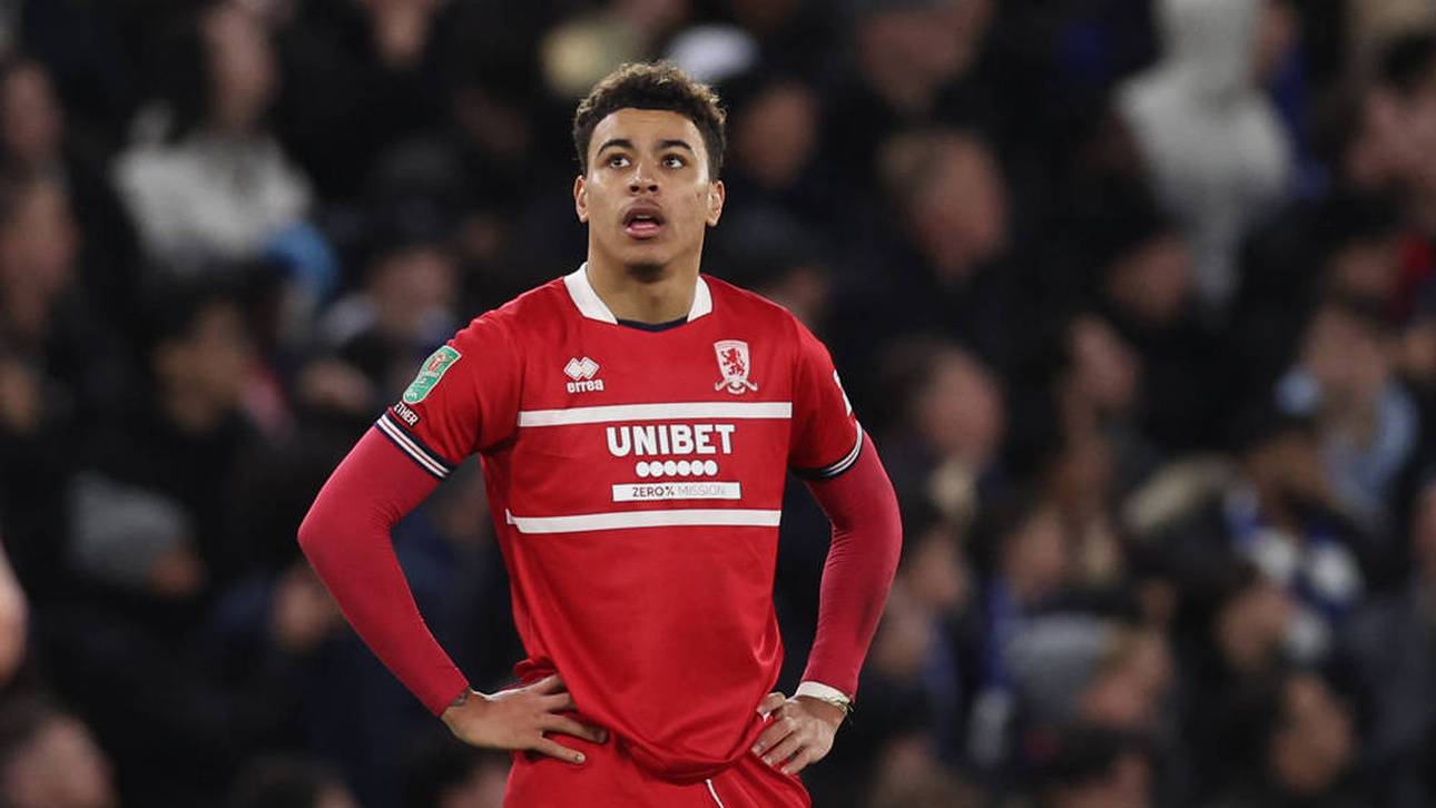 Noch im Januar 2024 lief Morgan Rogers für den FC Middlesbrough in Englands zweiter Liga auf