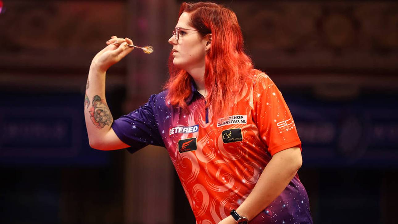 Sie sorgt für eine Darts-Sensation