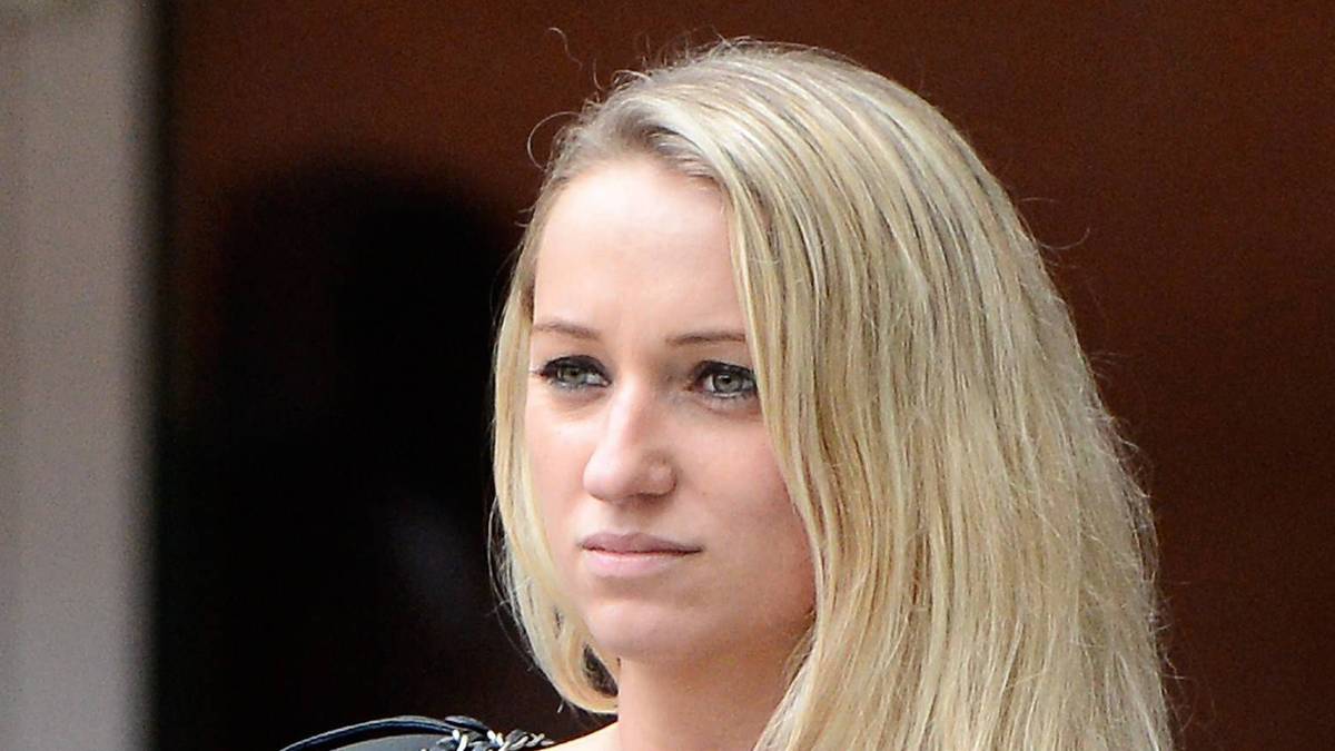 Monika Podolski feuerte ihren Mann Lukas schon bei mehreren Turnieren an