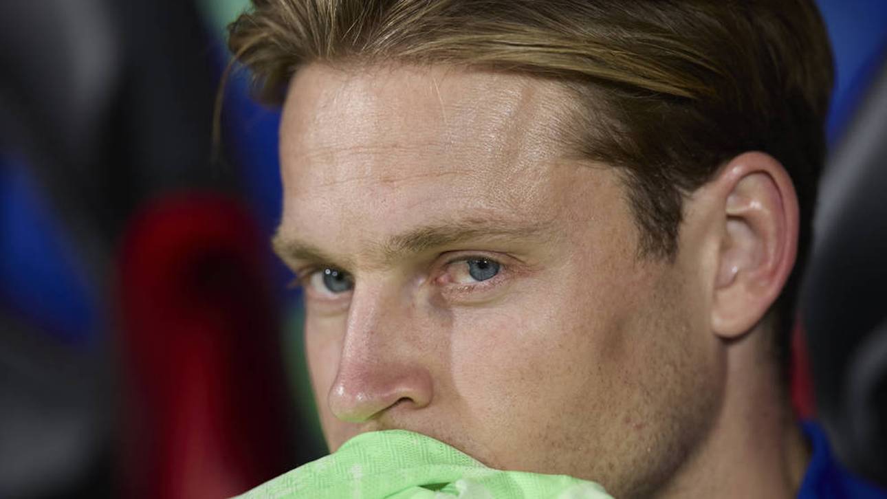 Frenkie de Jong wird schön langsam zum Problemfall für Barcelona 