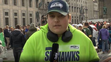 Erstmals findet ein NFL-Spiel in Deutschland statt. Fans aus der ganzen Welt freuen sich in München vor dem Match zwischen den Tampa Bay Buccaneers und den Seattle Seahawks auf das Mega-Event.