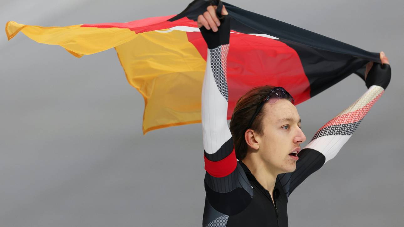 Wieder Gold für deutschen Eisschnellläufer