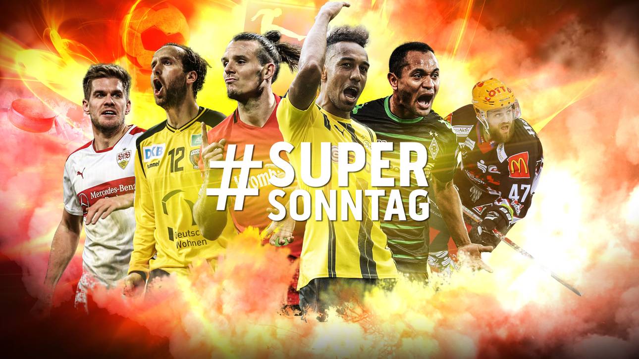 Der #SuperSonntag LIVE bei SPORT1