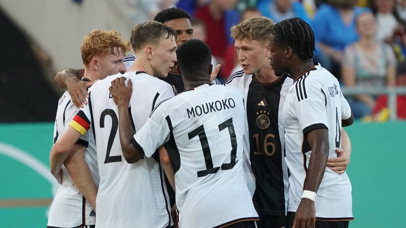Deutsche U21 jubelt nach EM-Blamage