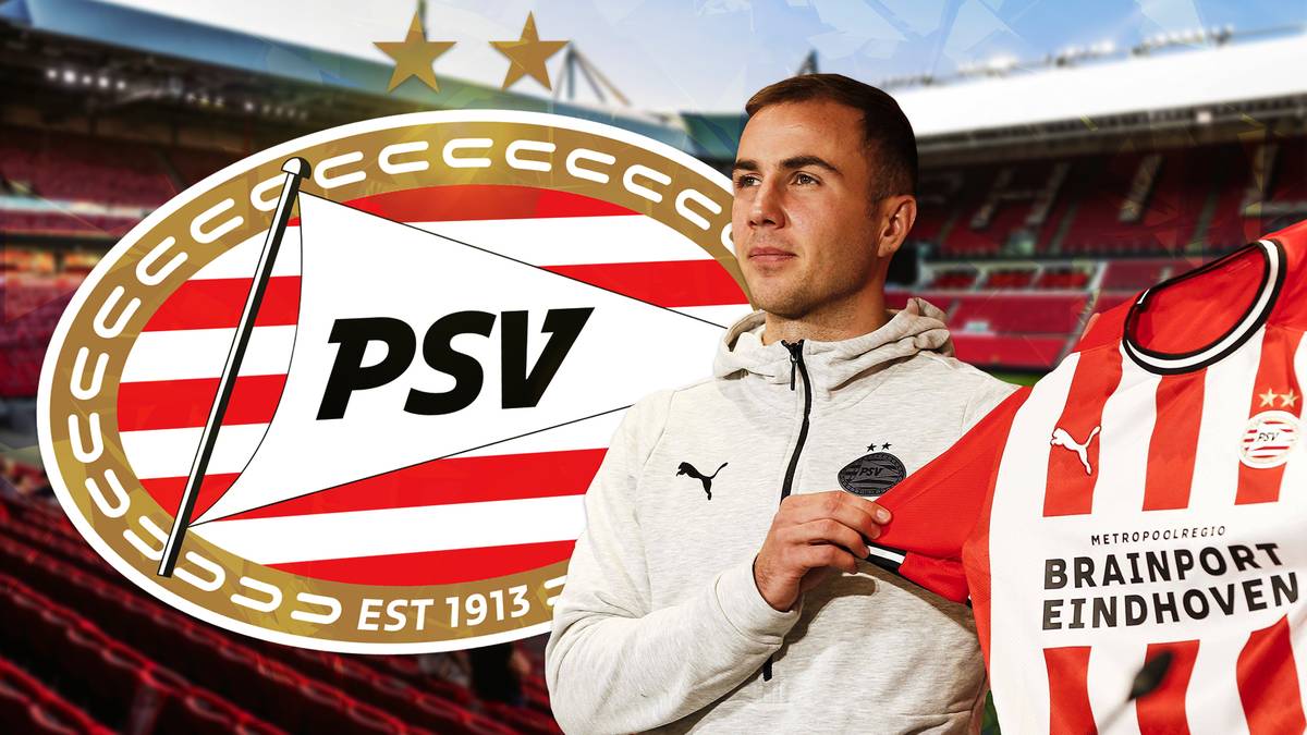 Mario Götze bei PSV Eindhoven auf Pressekonferenz vorgestellt