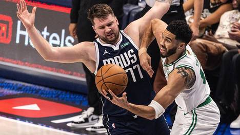 Mavs-Superstar Luka Doncic konnte die Niederlage nicht verhindern