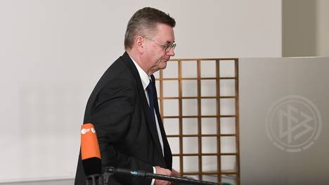 Reinhard Grindel legte am 2. April 2019 sein Amt als DFB-Präsident nieder