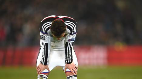 Taulant Xhaka vom FC Basel lässt den Kopf hängen