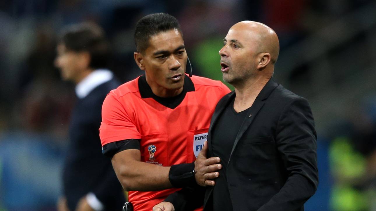 Glücklos: Argentinien-Coach Jorge Sampaoli