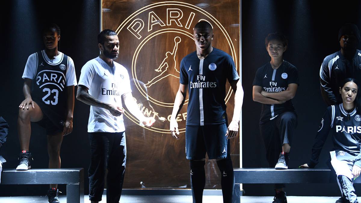 Großes Style-Upgrade für die Stars von Paris St.-Germain! Neymar, Mbappe und Co. laufen in Zukunft in Trikots der Jordan Brand auf