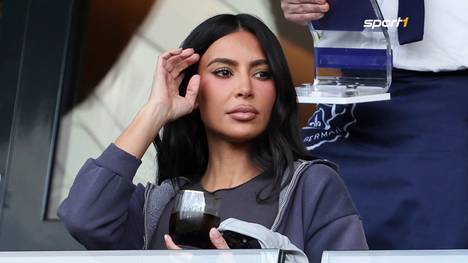 Kim Kardashian war beim Spiel zwischen Paris Saint-Germain und Stade Rennes im Stadion. Die Fernsehpersönlichkeit sah eine Niederlage von PSG. 