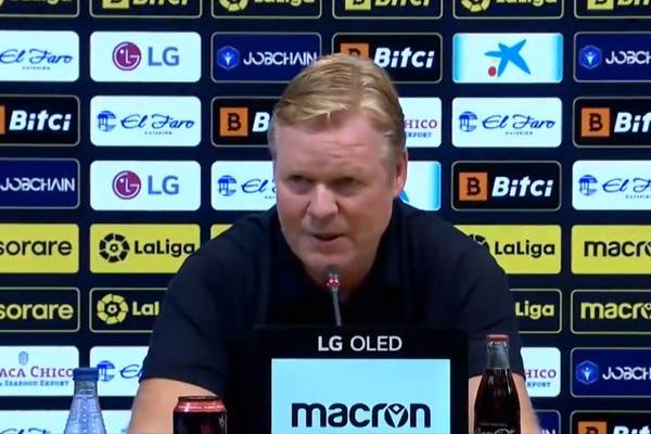 "Für Nichts!" Koeman wütet nach Platzverweis