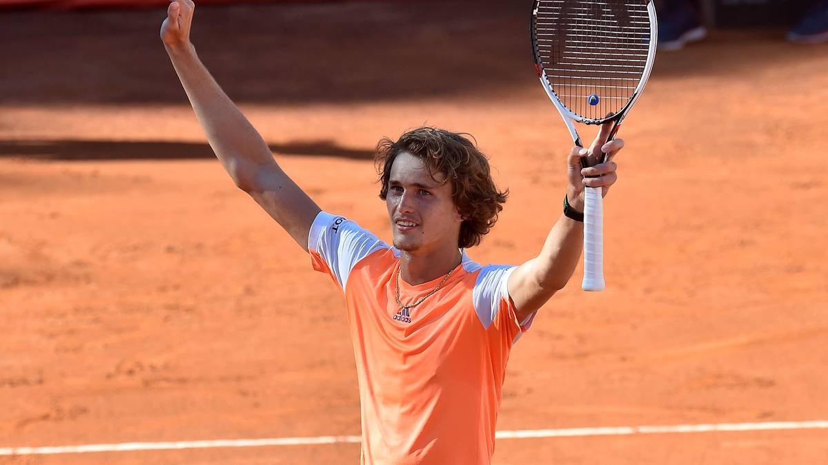 ALEXANDER ZVEREV: Seit Boris Becker konnte kein deutscher Spieler mehr einen Grand-Slam-Titel gewinnen. Früher oder später wird Shootingstar Zverev diese Durststrecke wohl beenden. Sein Triumph in Rom, bei dem er im Finale Djokovic schlug, ließ schon einmal aufhorchen