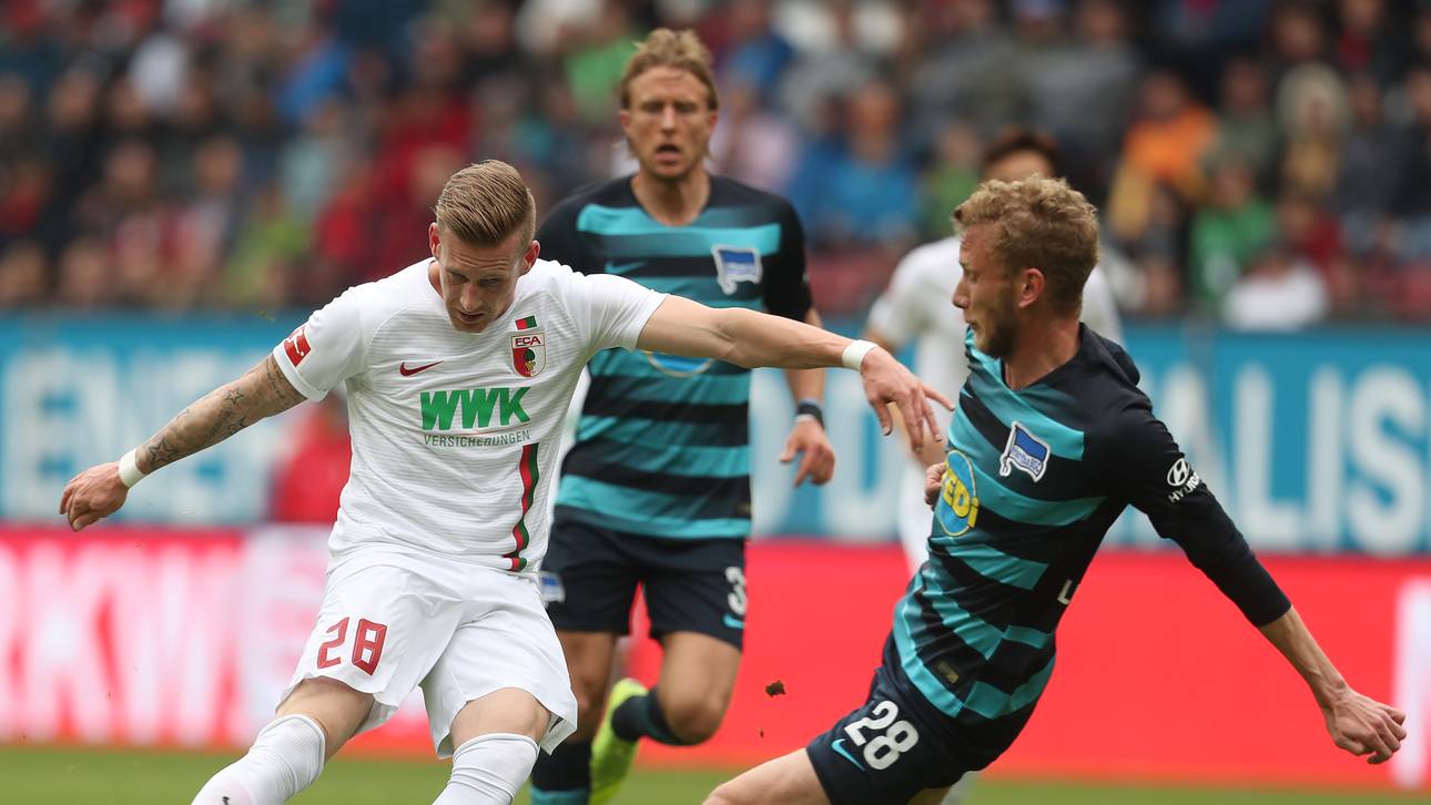 Augsburg und Hertha mit Torfestival