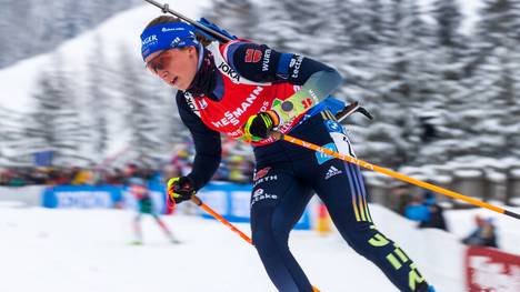 Franziska Preuß steht im deutschen Biathlon-Kader