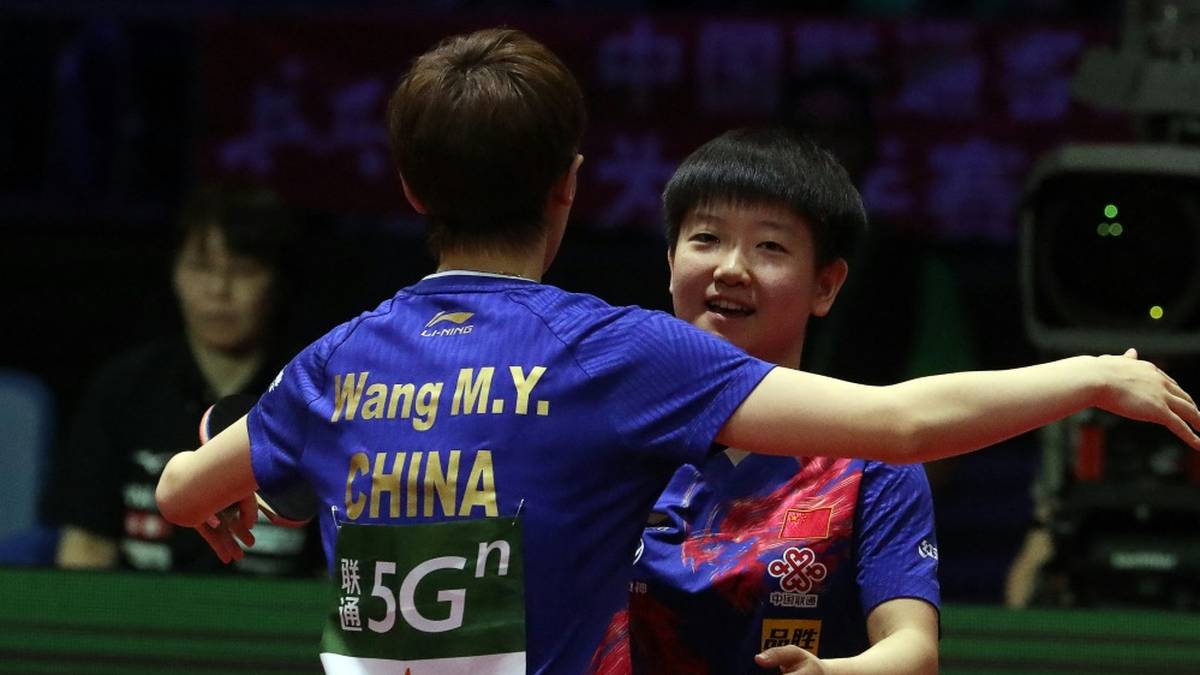 Die Chinesen Wang/Sun verteidigen Gold im Damen-Doppel