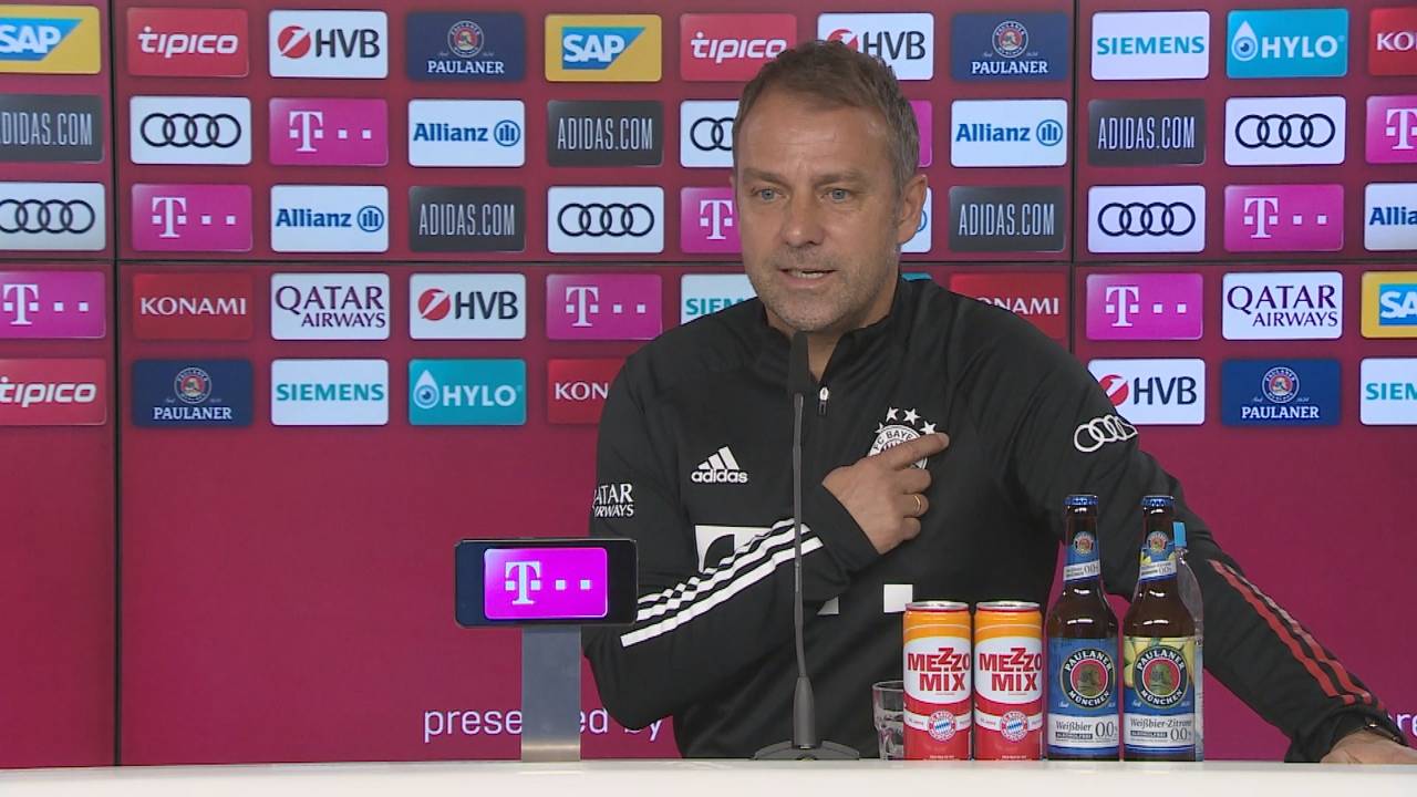 FC Bayern: Hansi Flick über Gespräch mit Kahn und Topspiel vs. Wolfsburg