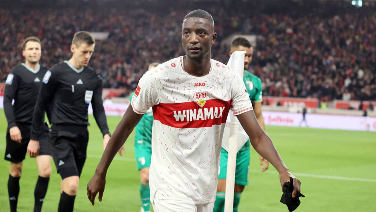 Entwarnung bei VfB-Stürmer Guirassy