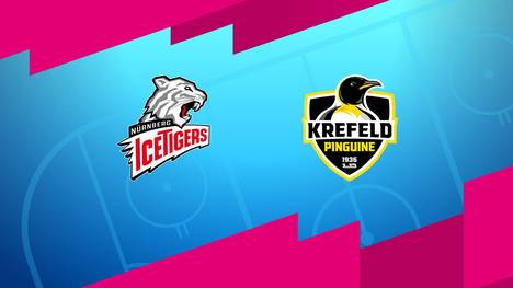 Nürnberg Ice Tigers - Krefeld Pinguine: Tore und Highlights | PENNY DEL