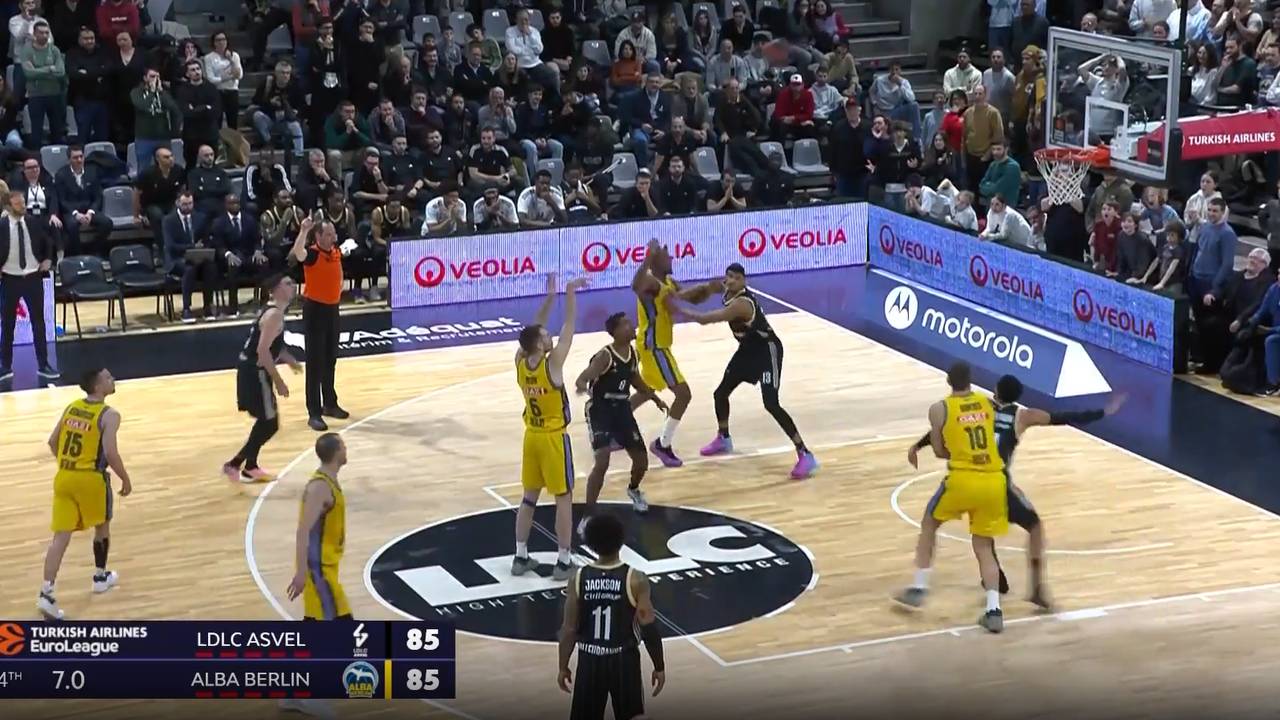 ASVEL Villeurbanne - ALBA BERLIN (Highlights)
