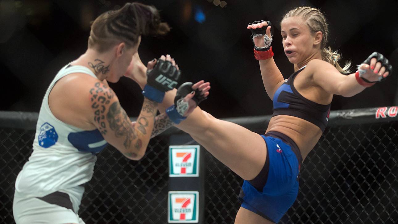 UFC-Beauty kickt Gegnerin um