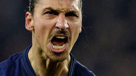 Zlatan Ibrahimovic von Paris St. Germain