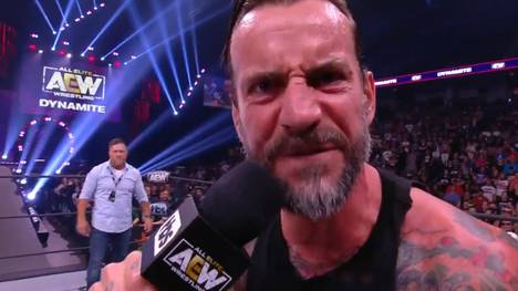 CM Punk und AEW streiten angeblich um Ace Steel (im Hintergrund)