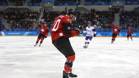 Maxim Lapierre gewann 2018 mit Kanada Olympia-Bronze