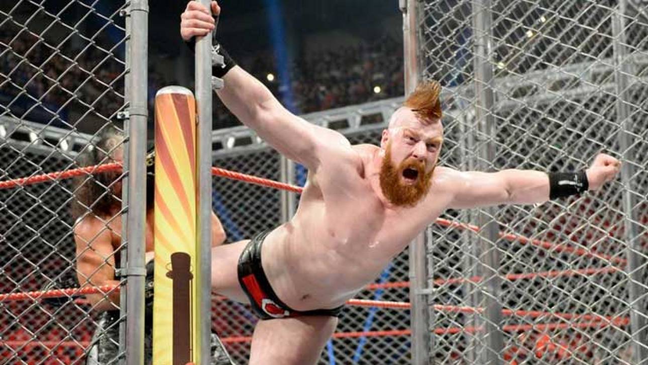 Heiße Käfigaction bei Extreme Rules