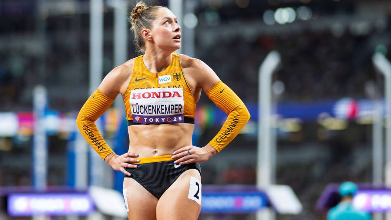 Tränen bei Lückenkemper