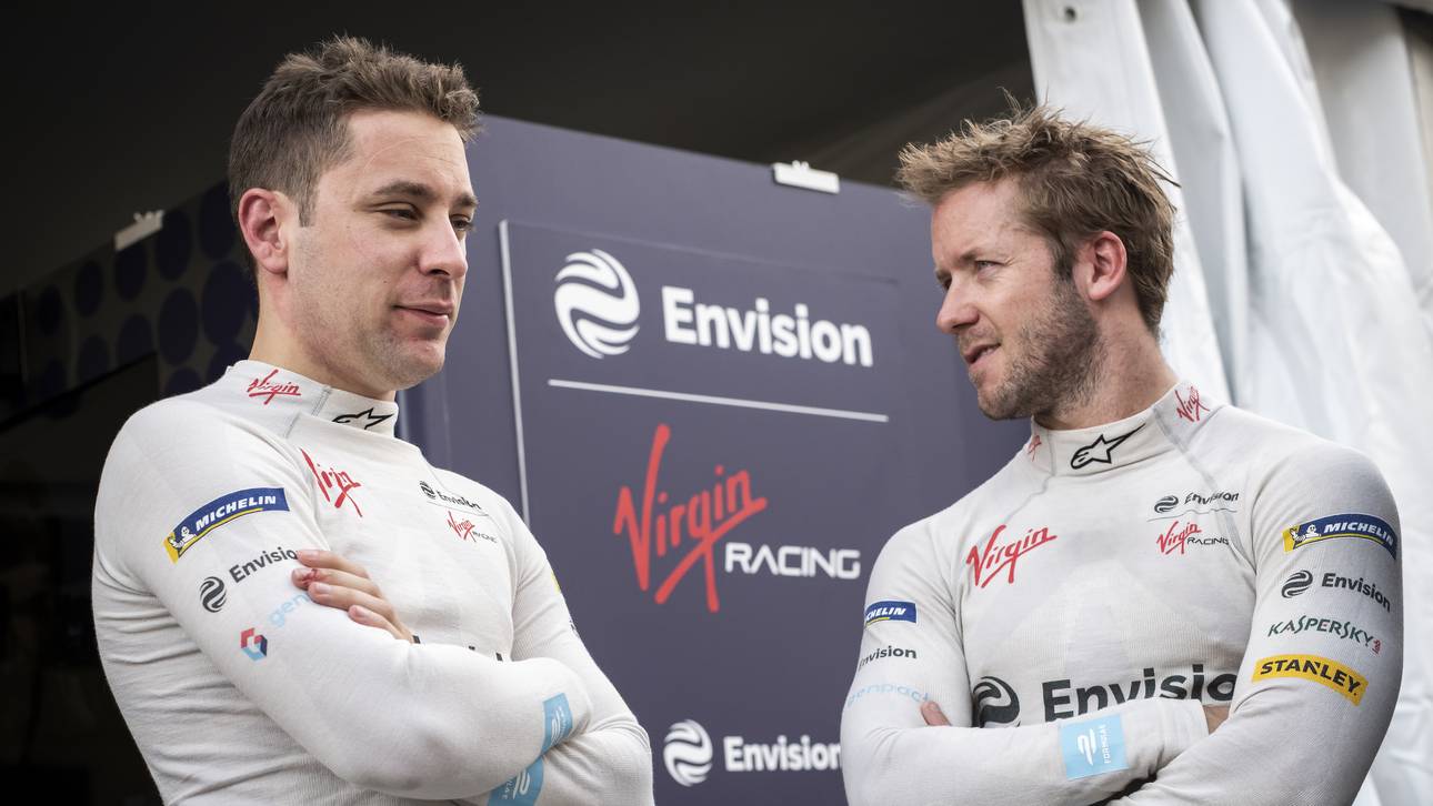 Envision Virgin Racing Team: Robin Frijns (l.) und Sam Bird