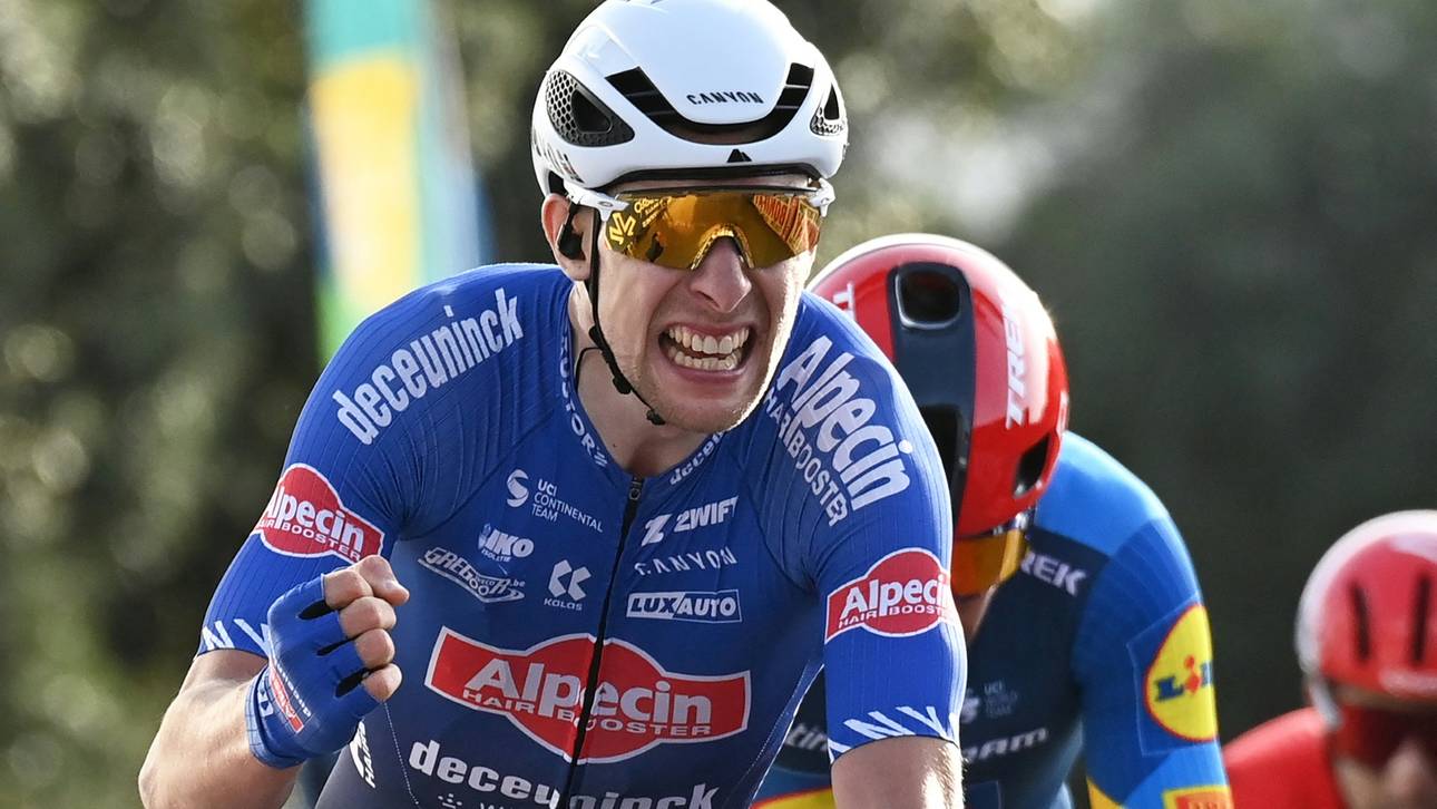 Laurance siegt im Massensprint