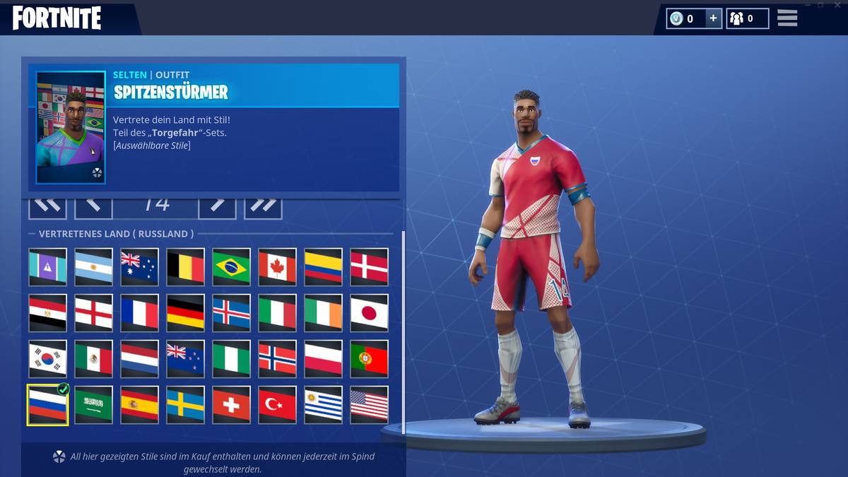 Der Gastgeber Russland lässt in rot-weiß spielen, auch wenn die Musterung auf dem Jersey fast an die England-Flagge erinnert.