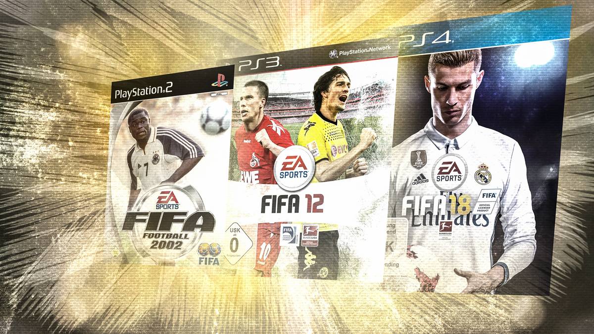 Diesen Platz hatte in den letzten Jahren Erzrivale Lionel Messi gepachtet - bis Marco Reus ihn ablöste. Diverse andere Bundesliga-Stars hatten ebenfalls bereits die Ehre, auf dem deutschen Cover zu erscheinen. SPORT1 geht zurück bis in die Videospiel-Anfänge 1994