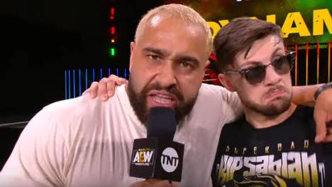 Miro (l.) stand bis April als Rusev bei WWE unter Vertrag