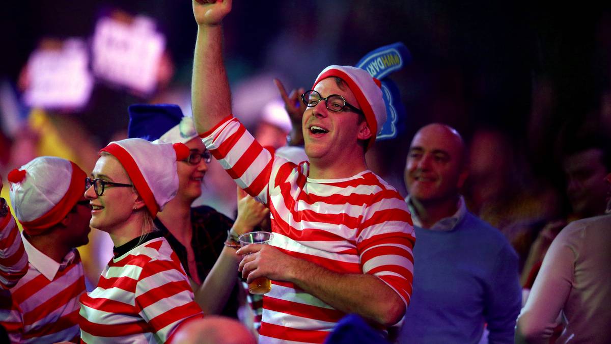 Die Fans haben sich wie immer in Sachen Outfit etwas einfallen lassen