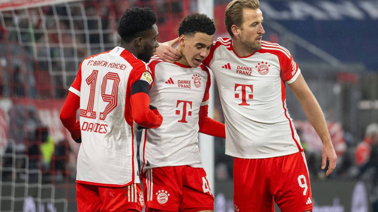 Dank Musiala: Bayern verdrängen Kaiser-Trauer