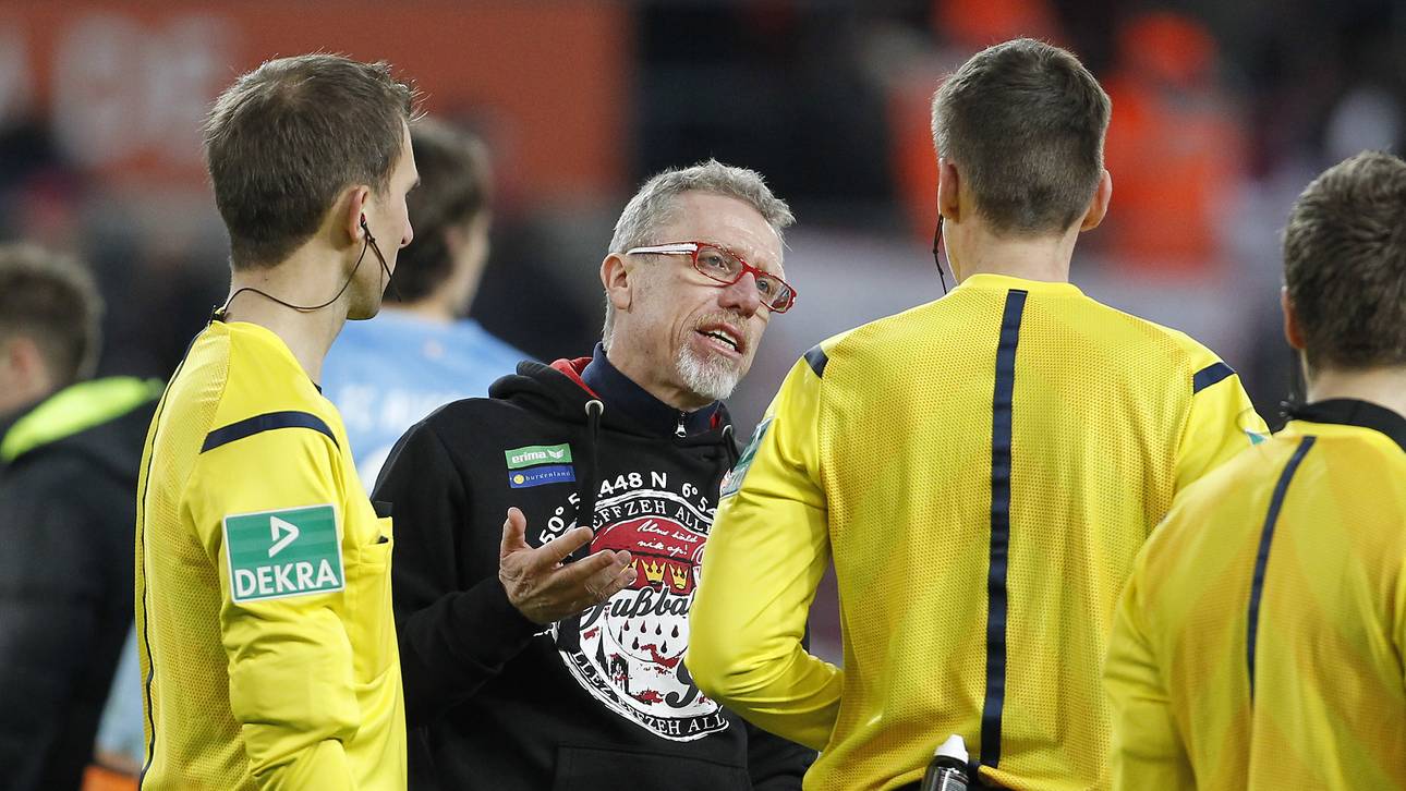 Stöger hat kein Mitleid mit Schiris